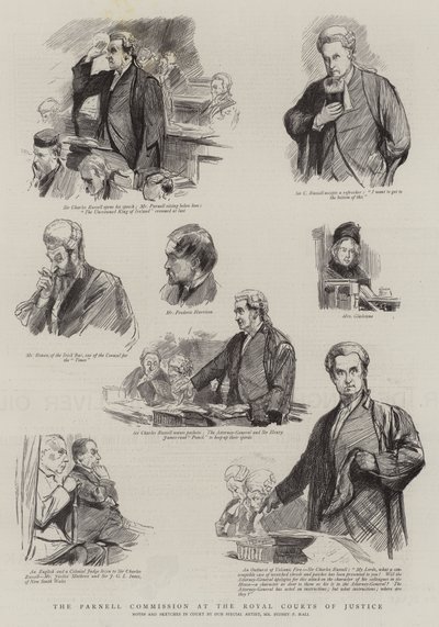 王立裁判所のパーネル委員会 作： Sydney Prior Hall