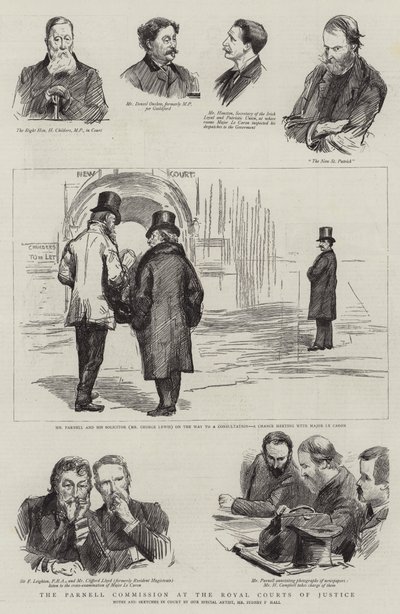 王立裁判所のパーネル委員会 作： Sydney Prior Hall