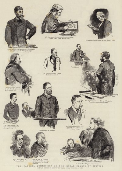 王立裁判所のパーネル委員会 作： Sydney Prior Hall