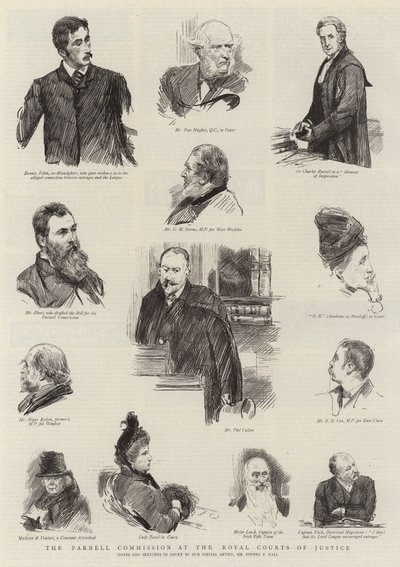 王立裁判所のパーネル委員会 作： Sydney Prior Hall