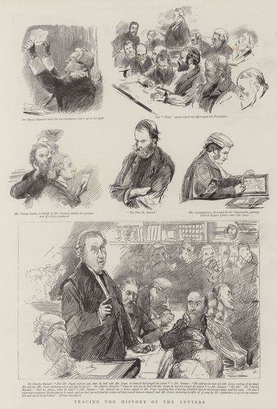 手紙の歴史をたどる 作： Sydney Prior Hall