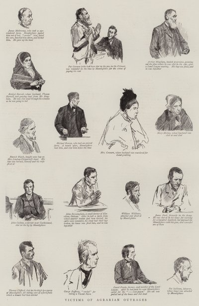農民の怒りの犠牲者 作： Sydney Prior Hall