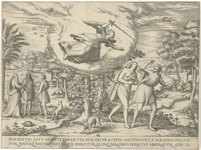 楽園からの追放 作： Symon Novelanus (attributed to)