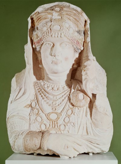 パルミラの美」200年頃（ライムストーン 作： Syrian