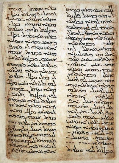 追加。 14425、f.31、ペンタチュークのテキスト ページ。 (創世記、出エジプト記、民数記、申命記)、464 (ベラム) 作： Syrian Syrian