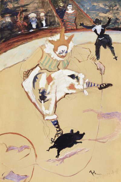  作： TOULOUSE LAUTREC