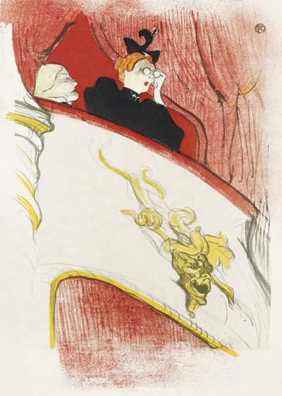 作： TOULOUSE LAUTREC