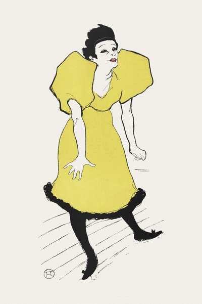  作： TOULOUSE LAUTREC