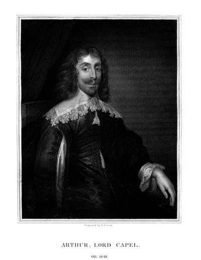 アーサー・カペル、第1男爵カペル、イギリス王政、1825年。 作： T. A. Dean