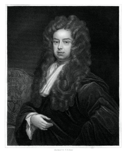 ジョンソマーズ、初代男爵サマーズ、イギリスの最高卿、1833年。 作： T. A. Dean