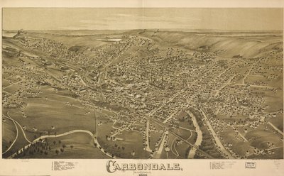 1890年、ペンシルベニア州カーボンデール。 作： T. M. Fowler
