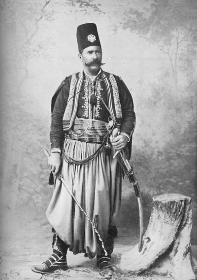 フルコスチュームのシリア人、1902 作： T. R. Dumas and Son