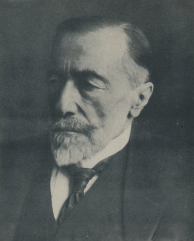 「ジョセフ・コンラッド」、c1923、c1950。 作： T. and R. Annan and Sons