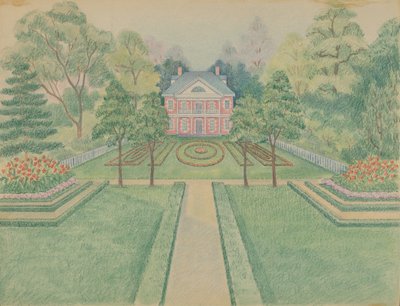 北西 スタイベサント邸、c。 1936年。 作： Tabea Hosier