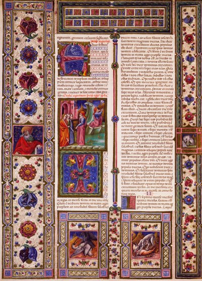 Taddeo Crivelli (1425-1479)らによって彩色されたBorso d