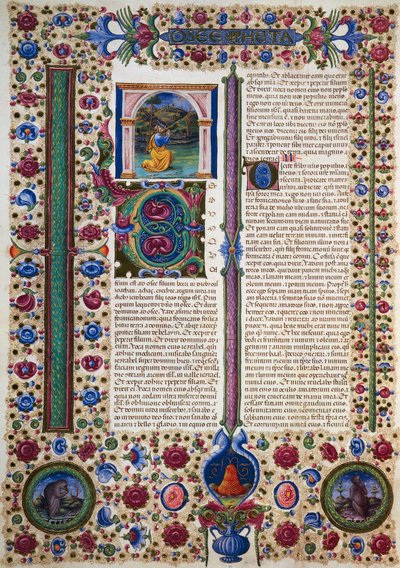 Taddeo Crivelli (1425-1479)らが彩色したBorso d