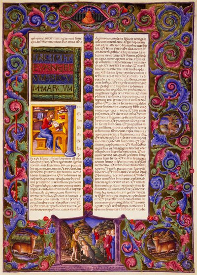 Taddeo Crivelli (1425-1479)らによって彩色されたBorso d