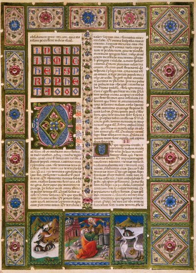 Taddeo Crivelli (1425-1479)らによって彩色されたBorso d