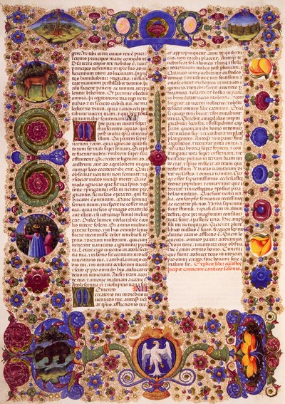 Taddeo Crivelli (1425-1479)らによって彩色されたBorso d