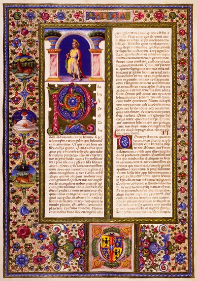 Taddeo Crivelli (1425-1479)らによって彩色されたBorso d