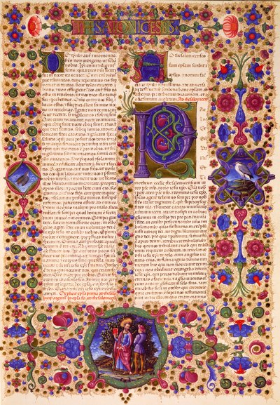 Taddeo Crivelli (1425-1479)らによって彩色されたBorso d