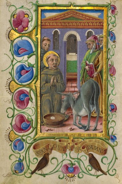 パドヴァの聖アンソニー 作： Taddeo Crivelli