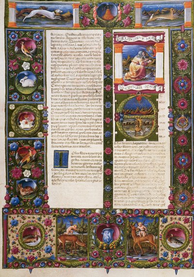 Taddeo Crivelli（1425-1479）らによって彩色されたBorso d