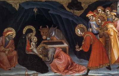 エピファニー、14世紀後半から15世紀 作： Taddeo di Bartolo