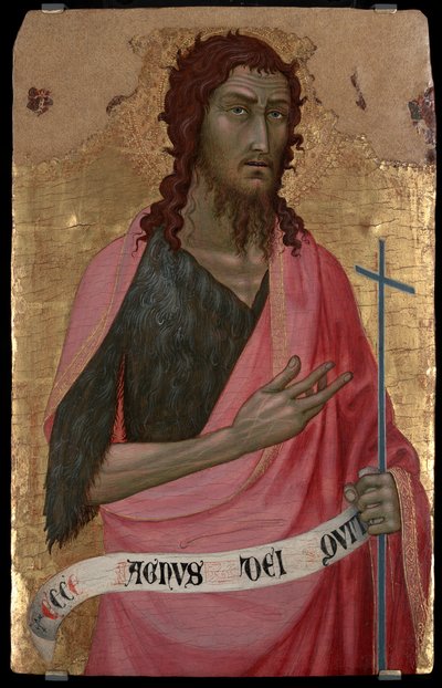 洗礼者聖ヨハネ 作： Taddeo di Bartolo