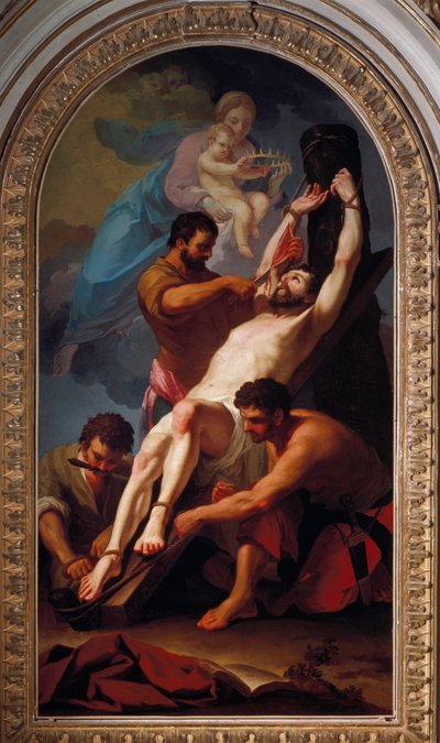 使徒聖バルテルミーの殉教者 (絵画 作： Taddeusz (1727 1793) Kuntze