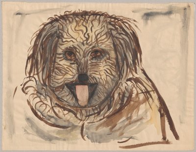 犬の頭部 作： タデウシュ・マコウスキー