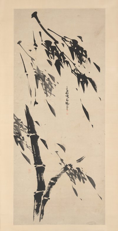 風の中の竹。 作： Taiho Shoko