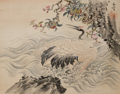 花と鳥、19世紀。 作： Taki Katei