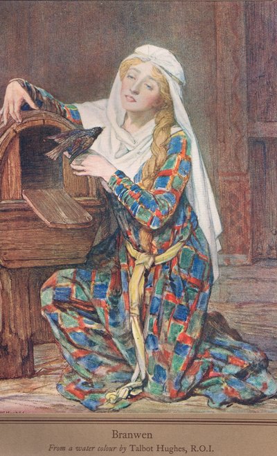 ブランウェン、1915年頃 作： Talbot Hughes