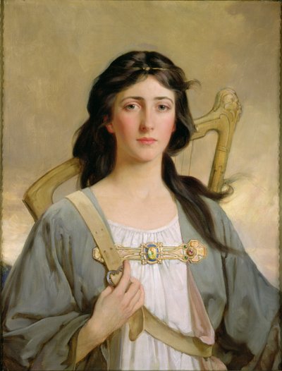 エリン、アイルランドの精神、1898 作： Talbot Hughes
