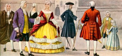 18世紀のイタリアンドレス 作： Tancredi Scarpelli