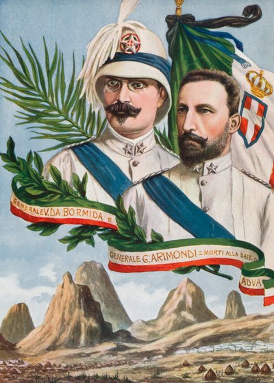 アドゥアの英雄、1895 作： Tancredi Scarpelli