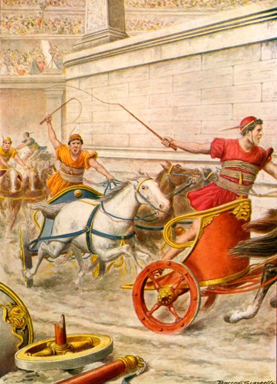 ローマ戦車レース 作： Tancredi Scarpelli