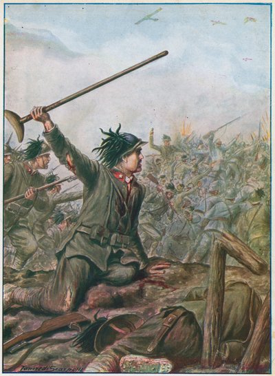 エンリコ・トティの英雄的な死 作： Tancredi Scarpelli
