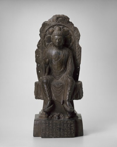 Maitreya Buddha、705 作： Tang Dynasty Chinese School