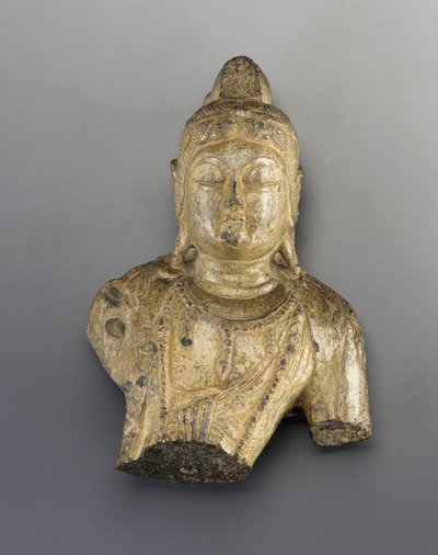 仏像の小さな胸像 作： Tang Dynasty Chinese School