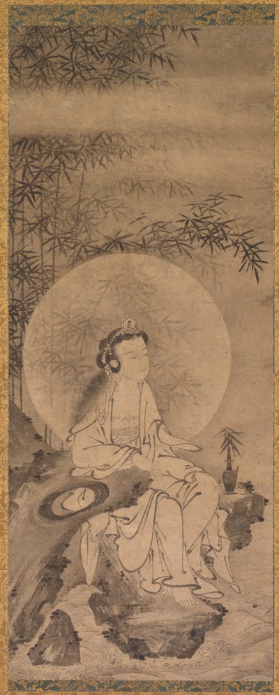 白衣観音 作： Tani Buncho