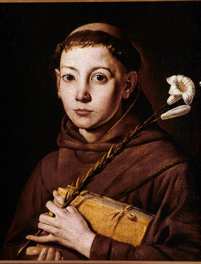 パドヴァの聖アンソニー、1575-80年頃 作： Tanzio da Varallo