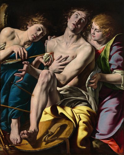 聖セバスチャン、c。 16201630。 作： Tanzio da Varallo