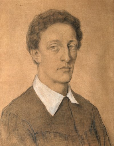 詩人アレクサンダー・ブロークの肖像、1880～1921年、1906年。 作： Tatyana Nikolaevna Gippius