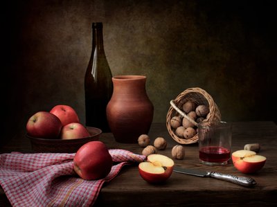 秋の静物画　収穫 作： Tatyana Skorokhod