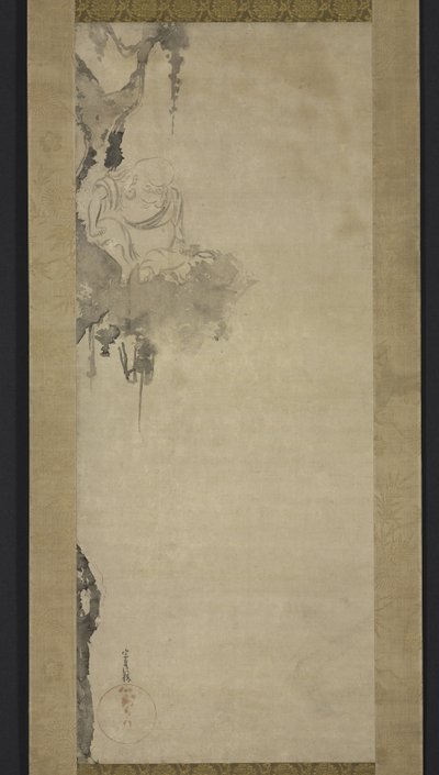 The Zen Priest Choka 作： Tawaraya Sotatsu