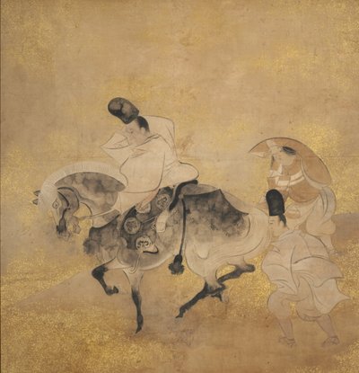 佐野での交差点佐野、c。 1600-1 作： Tawaraya Sotatsu