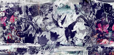 Brotherhood、2015年（キャンバスに混合メディア） 作： Teis Albers