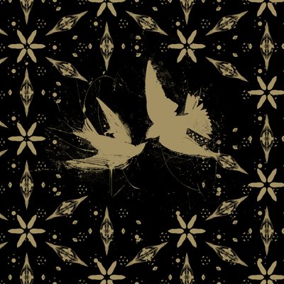 Goldbirds, 2014 (kollaasi kankaalle) 作： Teis Albers